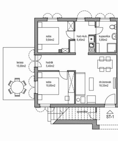 Casa Val Madorso Lägenhet Peroj Exteriör bild